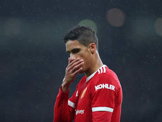 Article image:France manager unhappy with Raphael Varane’s first season at Man Utd