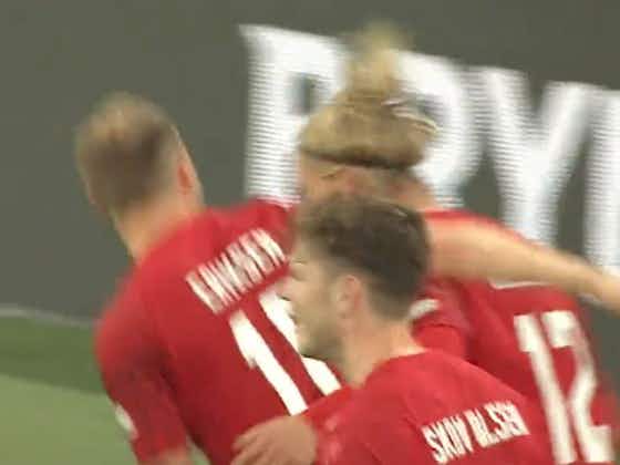 Article image:(Video) Christian Eriksen contributes to both of Denmark’s goals in first half vs France