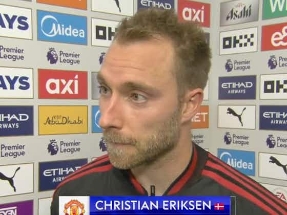 Article image:(Video) Christian Eriksen admits players to blame for heavy defeat in Manchester derby