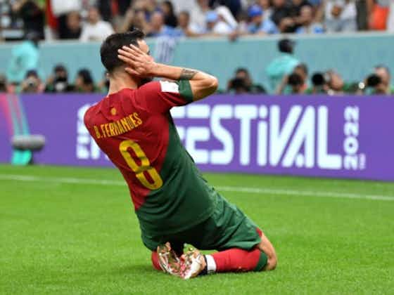 Article image:Bruno Fernandes is the highest performer in World Cup Team of the Week ratings