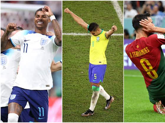 Article image:Manchester United are second for player goal contributions at World Cup