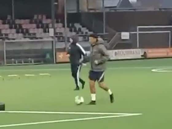 Article image:(Video) Jadon Sancho trains at amateur club in Netherlands during World Cup