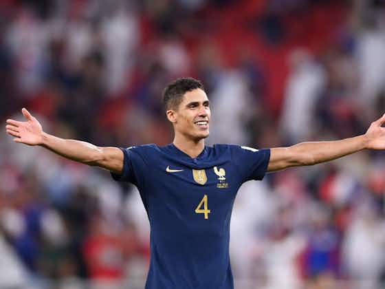 Article image:Raphael Varane progresses to World Cup quarter-finals with France