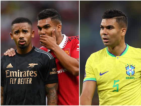 Article image:Gabriel Jesus urges supporters to Google Casemiro and analyse his quality