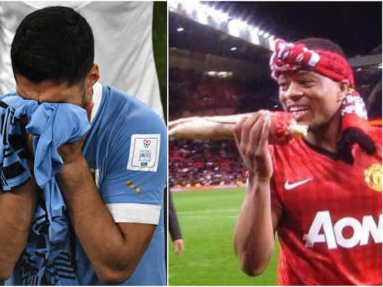 Article image:Patrice Evra revels in Luis Suarez heartache as Uruguay crash out of World Cup