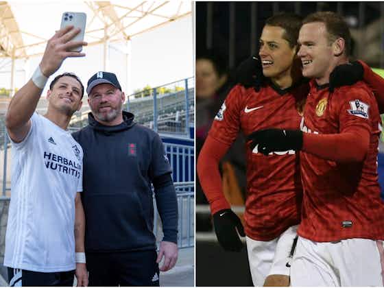 Article image:(Picture) Two former Manchester United forwards reunite in Los Angeles