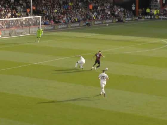 Article image:Video: Dominic Solanke takes advantage of sloppy defending as Bournemouth strike first vs United