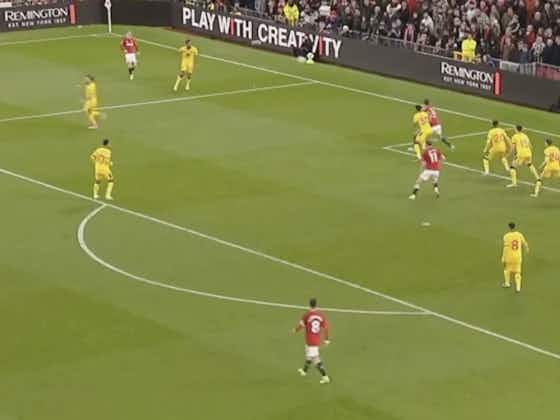 Article image:Video: Harry Maguire equalises against Sheffield United with carefully guided header