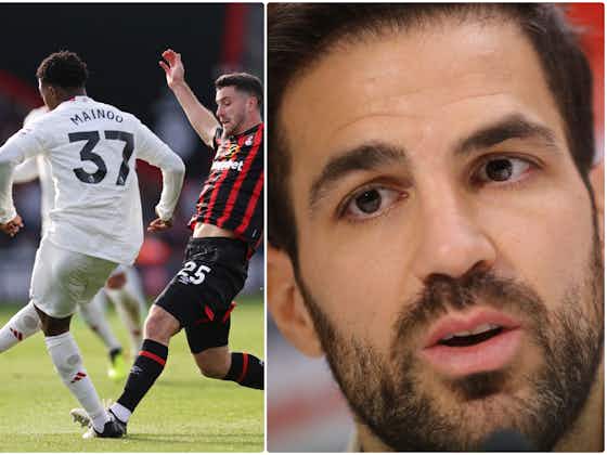 Article image:‘Plays without fear’ – Cesc Fabregas admires Manchester United starlet