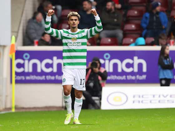 Article image:Half time at Fir Park: Jota opens scoring after excellent assist from Tom Rogic
