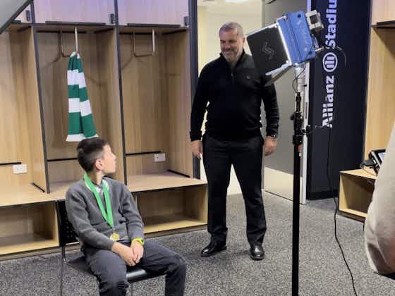Article image:Ange Postecoglou’s special surprise for young fan in Sydney