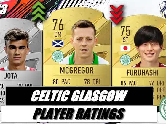 Article image:Video: “That’s a bad one that,” Celtic stars get their Fifa 23 player ratings