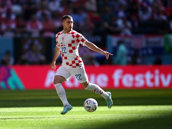 Article image:Video: Tenacious play from Josip Juranovic as Croatia go ahead