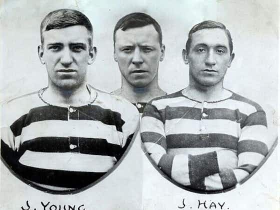 Article image:“Drooping plumes and sore hearts,” Willie Maley’s fine Celtic team emerges