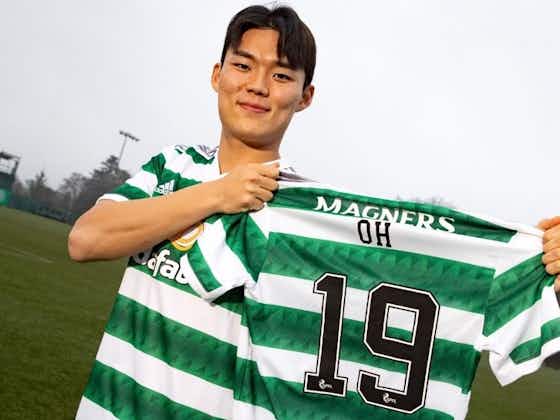 Article image:Transfer Latest – Celtic announce Hyeongyu Oh on five-year deal