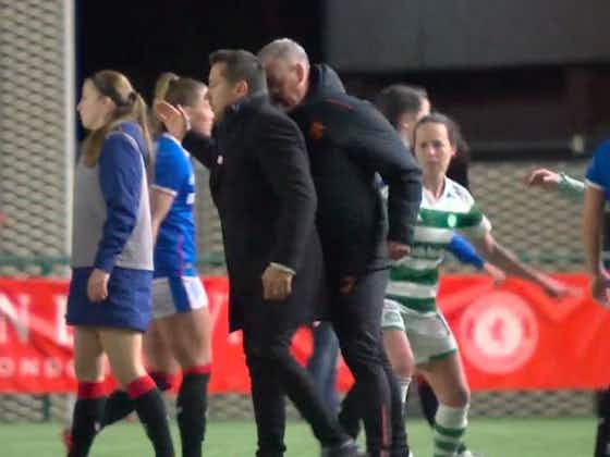 Article image:Rangers coach offers belated apology over headbutt of Celtic manager