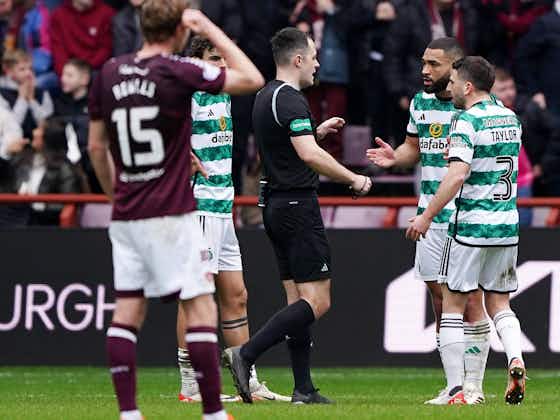 Article image:Highlights as VAR decisions help Hearts beat Celtic at Tynecastle