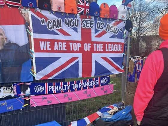 Article image:“Can you see us now”, ‘We are top of the league’ – Merchandise Gaff from Ibrox sellers