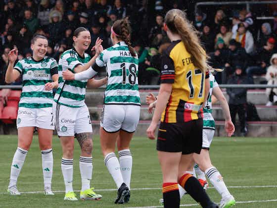 Article image:Partick Thistle 0-5 Celtic FC Women – Doubles from Agnew and the Goal Machine