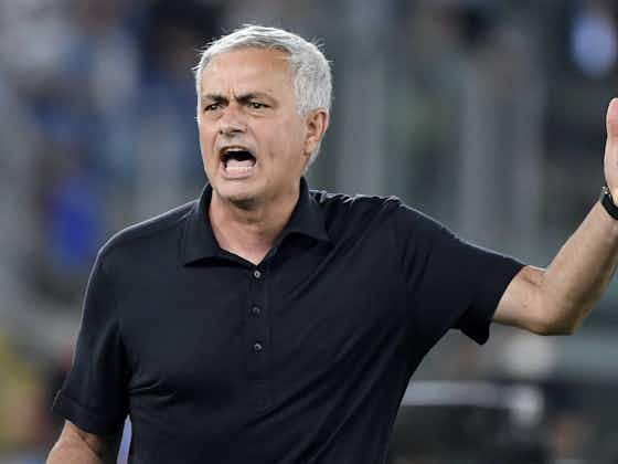 Article image:Roma Coach Mourinho Suggests “The Referee Was Decisive” in 3-2 Loss to Lazio