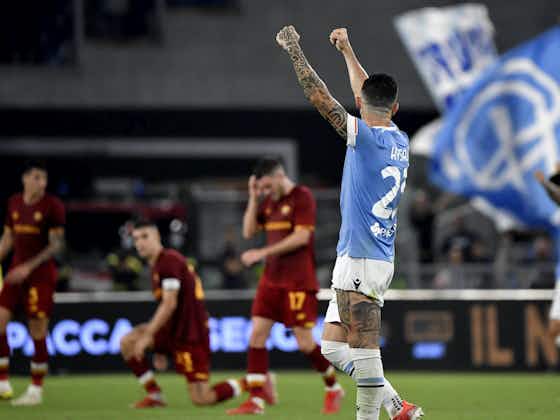 Article image:Lazio Hold On to Beat Roma 3-2 Despite Controversial Penalty Call
