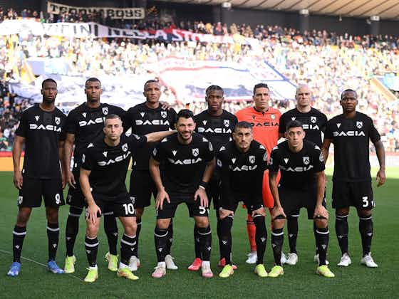 Article image:Udinese’s Probable Starting Lineup vs Lazio: Pereyra Absent Due to Injury
