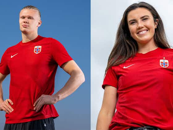 Imagem do artigo:Nova camisa titular da Noruega 2022 é lançada pela Nike