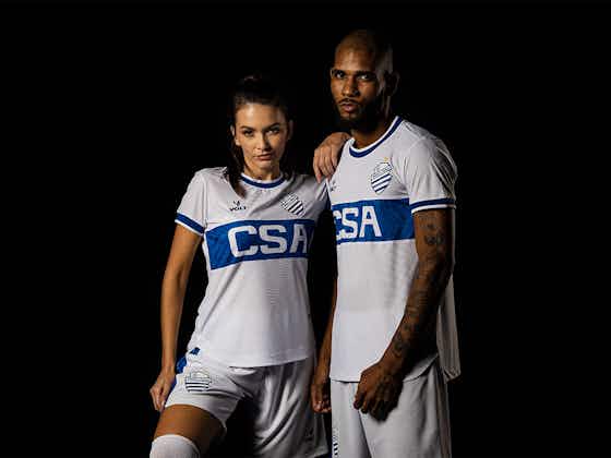 Imagem do artigo:Camisa reserva do CSA 2022-2023 é lançada pela Volt Sport
