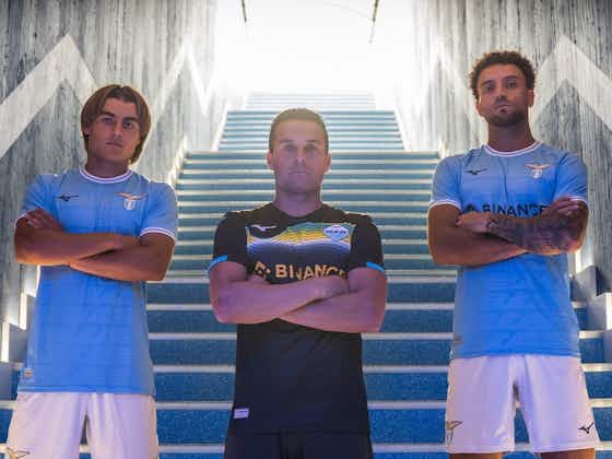 Imagem do artigo:Agora com Mizuno, novas camisas da Lazio 2022-2023 são reveladas