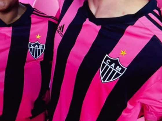 Imagem do artigo:Vaza camisa do Atlético-MG para o Outubro Rosa 2022