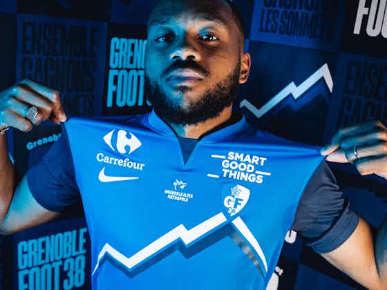 Imagem do artigo:Camisa titular do Grenoble 2023-2024 é lançada pela Nike