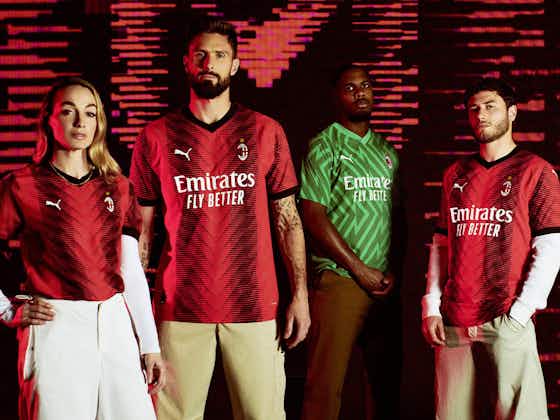 Imagem do artigo:Camisa titular do AC Milan 2023-2024 é lançada pela PUMA