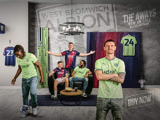 Imagem do artigo:Camisas reservas do West Bromwich Albion 2023-2024 são reveladas pela PUMA