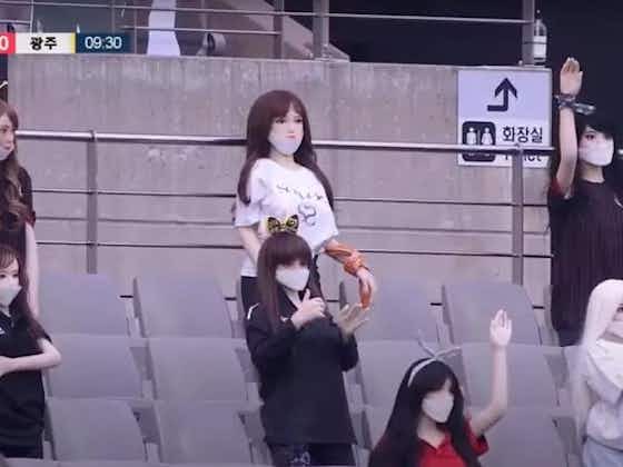 Image de l'article :WTF : le FC Séoul met des poupées sexuelles en tribunes