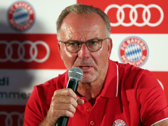 Artikelbild:Karl-Heinz Rummenigge vom FC Bayern schlägt Alarm: "Wir haben Terrain verloren"