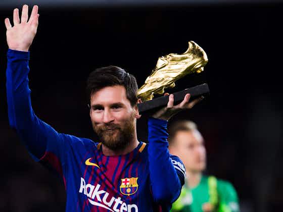 Imagen del artículo:Messi da mucha ventaja en la carrera por la Bota de Oro