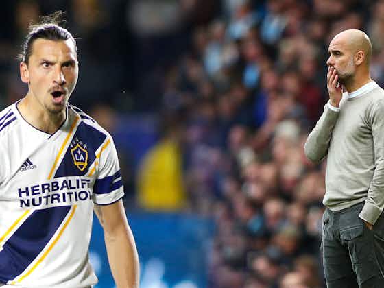 Artikelbild:Zlatan Ibrahimovic schießt erneut gegen Ex-Trainer Pep Guardiola