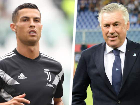 Artikelbild:Bericht: Cristiano Ronaldo würde Juventus-Rückkehr von Carlo Ancelotti begrüßen
