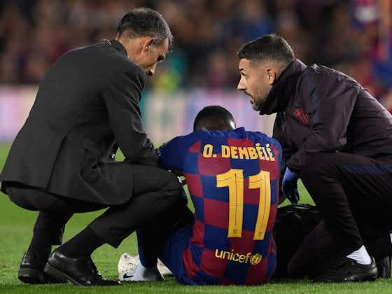 Artikelbild:Nach Verletzung von Ousmane Dembele: Grünes Licht für Barcelona für die Verpflichtung eines neuen Stürmers