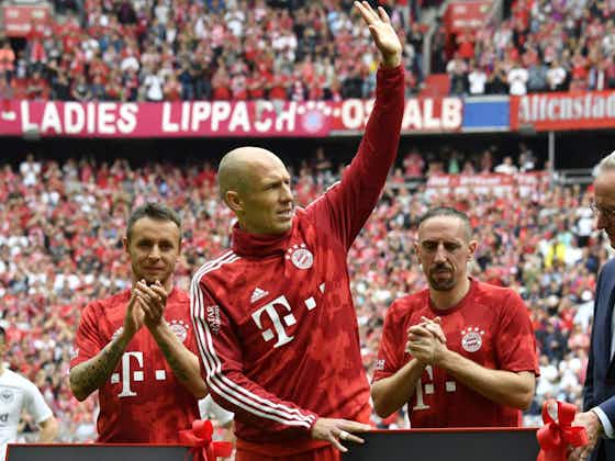 Article image:Bijzonder cadeau voor Robben: "Dat kun je wel aan Bayern overlaten"