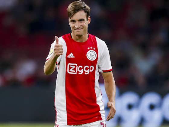 Artikelbild:Amsterdams Verteidiger Nicolas Tagliafico: "Habe Messi gesagt, dass er zu Ajax kommen soll"