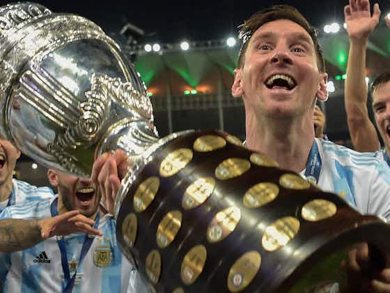Gambar artikel:Bergelimang Trofi, Mana Yang Paling Sulit Dicapai Bintang PSG Lionel Messi?