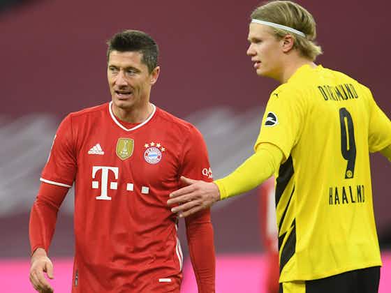 Imagem do artigo:Fator Lewandowski pode decidir entrada do Bayern na briga para ter Haaland
