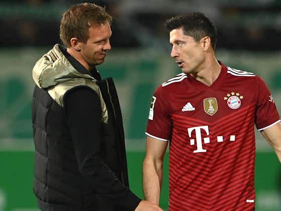 Gambar artikel:Friksi Bayern Munich Tersingkap, Hubungan Nagelsmann & Lewandowski Retak