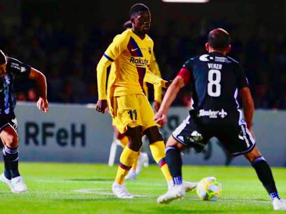 Article image:Puig impresses as Barcelona beat Cartagena in charity match