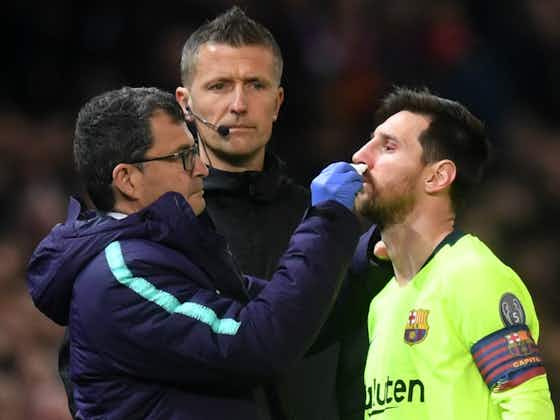 Article image:Messi to be examined by doctors - Valverde