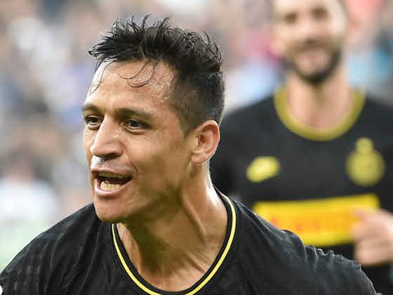 Article image:Sanchez falling in love with football again at Inter