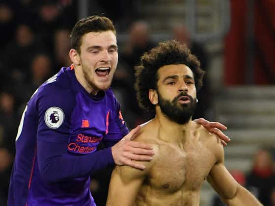 Article image:Salah happy and proud to break Liverpool record