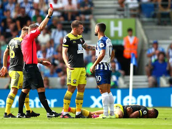 Article image:Lineker and Carney condemn Brighton striker Andone for red-card lunge