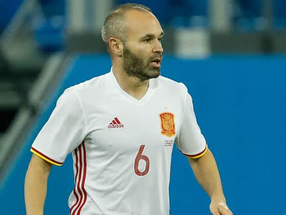 Article image:Iniesta hints at post-World Cup international retirement